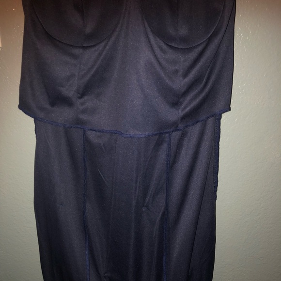 🆕 JACKIE JON 4 SLEEVELESS SHIRRED HALTER DRESS - Picture 7 of 8